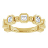 14K Rose 1/3 CTW Natural Diamond Anniversary Band