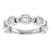 14K Rose 1/3 CTW Natural Diamond Anniversary Band