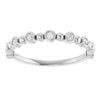 14K Rose 1/3 CTW Natural Diamond Anniversary Band