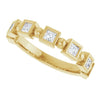 14K Rose 1/3 CTW Natural Diamond Anniversary Band