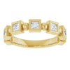 14K Rose 1/3 CTW Natural Diamond Anniversary Band