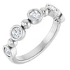 14K Rose 1/3 CTW Natural Diamond Anniversary Band