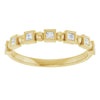 14K Rose 1/3 CTW Natural Diamond Anniversary Band