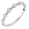 14K Rose 1/3 CTW Natural Diamond Anniversary Band