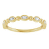 14K Rose 1/3 CTW Natural Diamond Anniversary Band