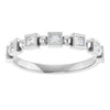 14K Rose 1/3 CTW Natural Diamond Anniversary Band