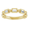 14K Rose 1/3 CTW Natural Diamond Anniversary Band