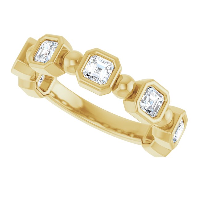 14K Rose 1/3 CTW Natural Diamond Anniversary Band