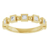 14K Rose 1/3 CTW Natural Diamond Anniversary Band