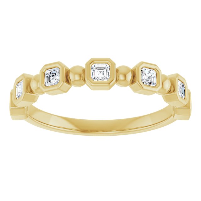 14K Rose 1/3 CTW Natural Diamond Anniversary Band