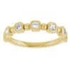 14K Rose 1/3 CTW Natural Diamond Anniversary Band