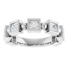 14K Rose 1/3 CTW Natural Diamond Anniversary Band