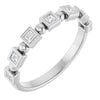 14K Rose 1/3 CTW Natural Diamond Anniversary Band