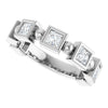 14K Rose 1/3 CTW Natural Diamond Anniversary Band