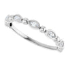 14K Rose 1/3 CTW Natural Diamond Anniversary Band