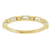 14K Rose 1/3 CTW Natural Diamond Anniversary Band