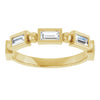 14K Rose 1/3 CTW Natural Diamond Anniversary Band