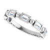 14K Rose 1/3 CTW Natural Diamond Anniversary Band