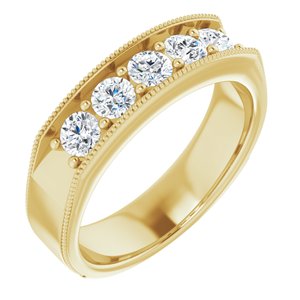 14K Yellow Gold