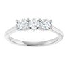 Elegant 14K White Gold 1/2 CTW Natural Diamond Anniversary Ring