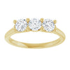 14K White 1/2 CTW Natural Diamond Anniversary Band