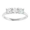 14K White 1/2 CTW Natural Diamond Anniversary Band