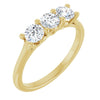 14K White 1/2 CTW Natural Diamond Anniversary Band