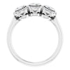 Elegant 14K White Gold 1/2 CTW Natural Diamond Wedding Anniversary Ring