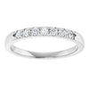 14K White Gold Diamond Anniversary Band with 1/10 CTW Natural Diamonds