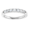 14K White Gold Diamond Anniversary Band with 1/10 CTW Natural Diamonds