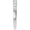 14K White 1/10 CTW Natural Diamond Anniversary Band