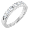 14K White Gold Diamond Anniversary Band with 1/10 CTW Natural Diamonds