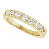 14K White 1/10 CTW Natural Diamond Anniversary Band