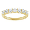 Platinum 5/8 CTW Natural Diamond Elegance Anniversary Band