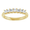 Platinum 5/8 CTW Natural Diamond Anniversary Band