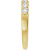 14K White 1/10 CTW Natural Diamond Anniversary Band