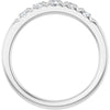 14K White Gold Diamond Anniversary Band with .07 CTW Natural Diamonds