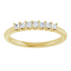 Platinum 5/8 CTW Natural Diamond Elegance Anniversary Band