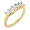 14K White 1/2 CTW Natural Diamond Anniversary Band