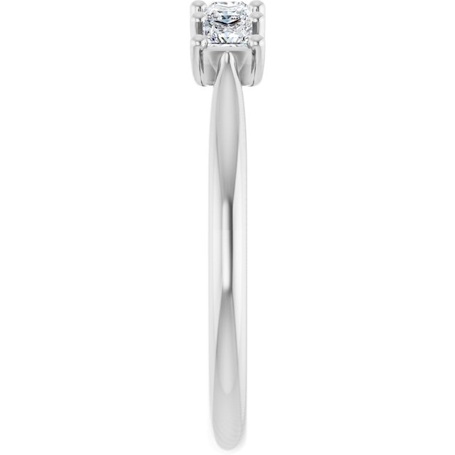 14K White 1/2 CTW Natural Diamond Anniversary Band