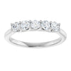 Elegant 14K White Gold 1/2 CTW Diamond Anniversary Ring