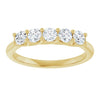 14K White 1/2 CTW Natural Diamond Anniversary Band