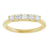 14K White 1/2 CTW Natural Diamond Anniversary Band