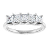 Elegant 14K White Gold 1/2 CTW Diamond Anniversary Ring