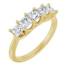 14K White 1/2 CTW Natural Diamond Anniversary Band