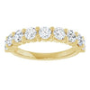 14K White 1/8 CTW Natural Diamond Anniversary Band