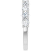 14K White Gold Diamond Anniversary Band â€“ 1/8 CTW Natural Sparkle