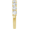 14K White 1/8 CTW Natural Diamond Anniversary Band