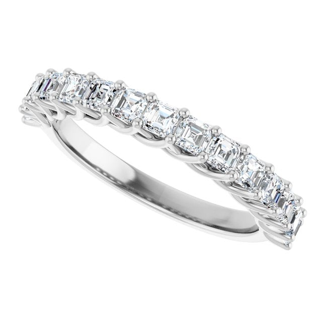 14K Yellow 1 1/8 CTW Natural Diamond Anniversary Band