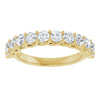 14K Yellow 1 1/8 CTW Natural Diamond Anniversary Band